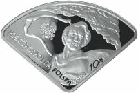 (2005) Монета Польша 2005 год 10 злотых "ЭКСПО 2005 Япония"  Серебро Ag 925  PROOF